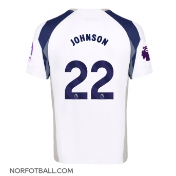 Billige Fotballdrakt Tottenham Hotspur Brennan Johnson #22 Replika Hjemmedrakt 2025-26 Kortermet